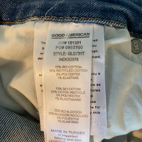 Good American - good legs distressed size 8 - Picture 5 of 6